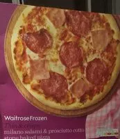 含糖量 Milano salami & prosciutto cotto stone baked pizza