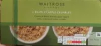 Zuckermenge drin 2 Bramley apple crumbles
