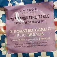 Suhkru kogus sees 2 roasted garlic flatbreads