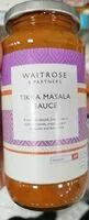 İçindeki şeker miktarı Tikka masala sauce