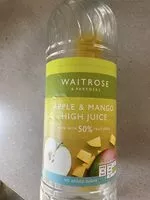 Jumlah gula yang masuk Apple & Mango High juice