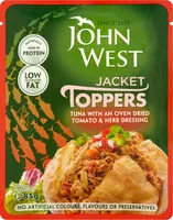 Cantidad de azúcar en Jacket Toppers Tuna with an Oven Dried Tomato & Herb Dressing