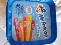 Cantidad de azúcar en Mr. freeze
