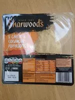 Количество сахара в Sharwoods 8 Garlic & Coriander Poppadoms