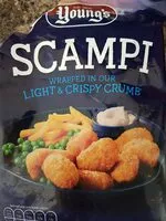 Breaded scampi