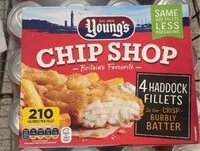 Zuckermenge drin Haddock fillets in batter