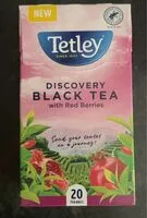 İçindeki şeker miktarı Discovery black tea with red berries