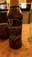 Cantidad de azúcar en Guinness