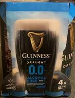 Cantidad de azúcar en Guinness 0.0%