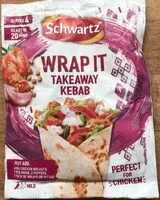 Quantité de sucre dans Wrap It Takeaway Kebab