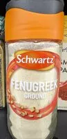 Quantité de sucre dans Schwartz Ground Fenugreek Jar 35g