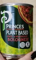 Cantidad de azúcar en Plant based lentil and mushroom bolognese