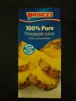 Количество сахара в 100% pure pineapple juice from concentrate