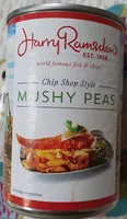 Cantidad de azúcar en Mushy Peas