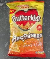 Jumlah gula yang masuk Popcorners