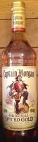 Sucre et nutriments contenus dans Captain morgan