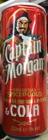 चीनी की मात्रा Original Spiced Gold & Cola