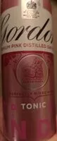 含糖量 Gordon's premium pink distilled gin and tonic