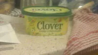 Amount of sugar in Clover margerine