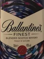 Amount of sugar in Ballantine's Finest