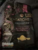 İçindeki şeker miktarı king prawn cocktail flavour potato crisps