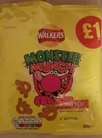 Zuckermenge drin Monster Munch