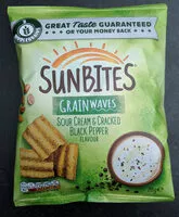 含糖量 Sour Cream & Pepper Multigrain Snacks
