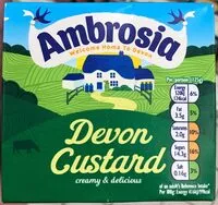 含糖量 Devon Custard