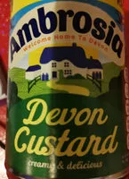 含糖量 Devon Custard