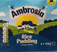 Cantidad de azúcar en Rice pudding