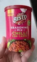 Suhkru kogus sees Seasoning mix chilli con carne