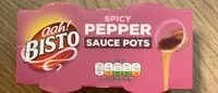 Suhkru kogus sees Spicy pepper sauce sauce pots