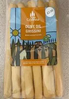 Sokerin määrä sisällä Olive Oil Grissini breadsticks