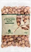 Sokerin määrä sisällä pistachio nuts
