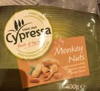 Cantidad de azúcar en Monkey Nuts