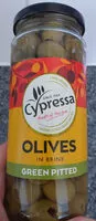 Sokerin määrä sisällä Olives