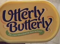 Azúcar y nutrientes en Utterly butterly