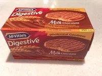 Suhkur ja toitained sees Mcvitie smcvitie s