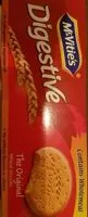 Sucre et nutriments contenus dans Mcvities mcvitie s