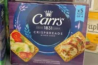 Zuckermenge drin Crispbreads