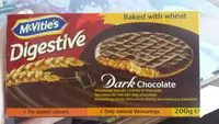 入っている砂糖の量 Digestive - Dark Chocolate