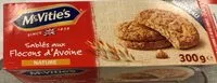 入っている砂糖の量 Sablés aux flocons d’avoine
