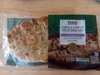 Suhkru kogus sees Garlic and Parsley Flatbread