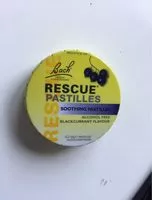 Cantidad de azúcar en Rescue Soothing Pastilles, Blackcurrant