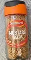 Quantité de sucre dans Mustard Seeds