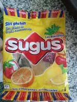 Azúcar y nutrientes en Sugus