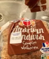 Количество сахара в American sandwich