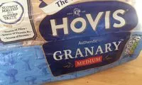 中的糖分和营养成分 Hovis bread