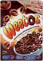 Amount of sugar in Weetoos Choco Hoops