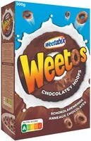 Amount of sugar in Weetos chocolatey hoops Cereal